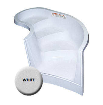 4' Contour Step White Latham